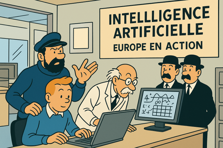 Intelligence artificielle et plumes sous influence